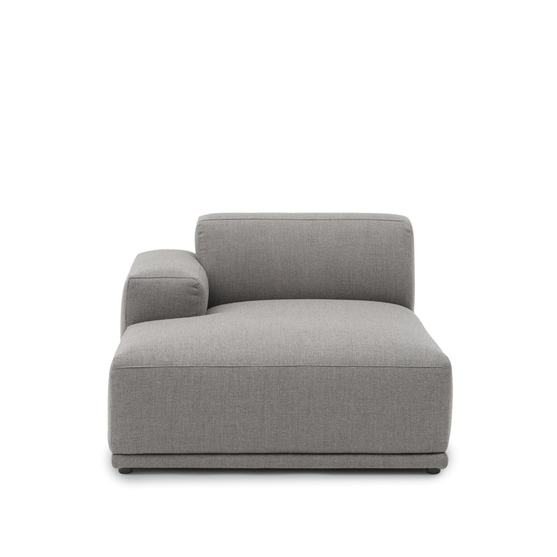 Connect Soft Modular Sofa - Muuto - Sofas - Left Armrest - Re - wool 128 - HORNE