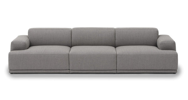 Connect Soft Sofa - 3 - Seater - Muuto - Sofas - Re - wool 128 - Config 1 - HORNE