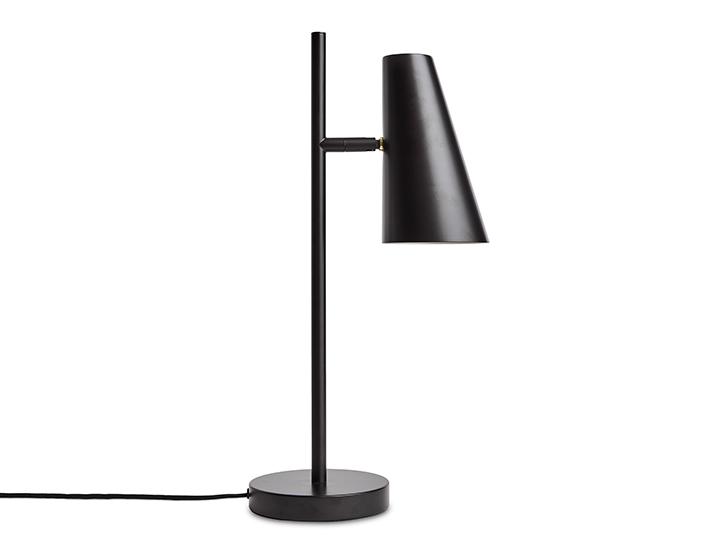 Cono Table Lamp - Woud - Lamps - Black - HORNE