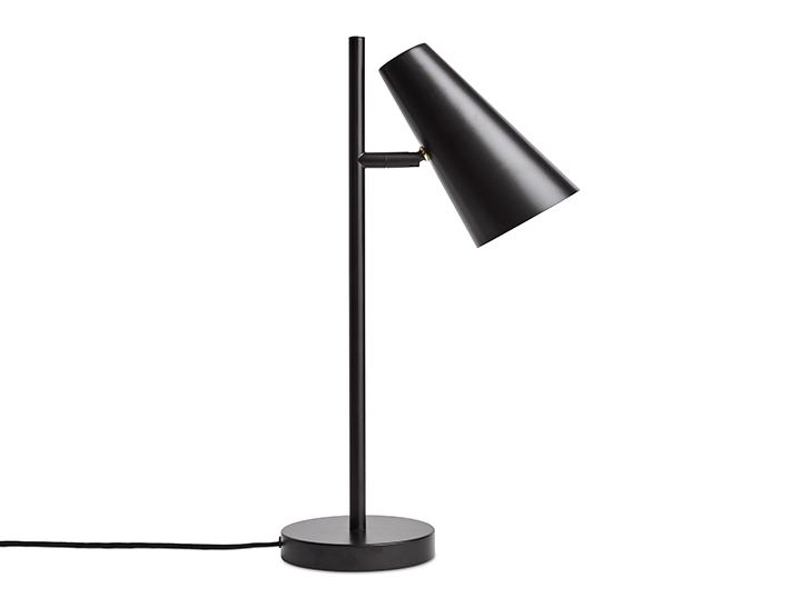 Cono Table Lamp - Woud - Lamps - Black - HORNE