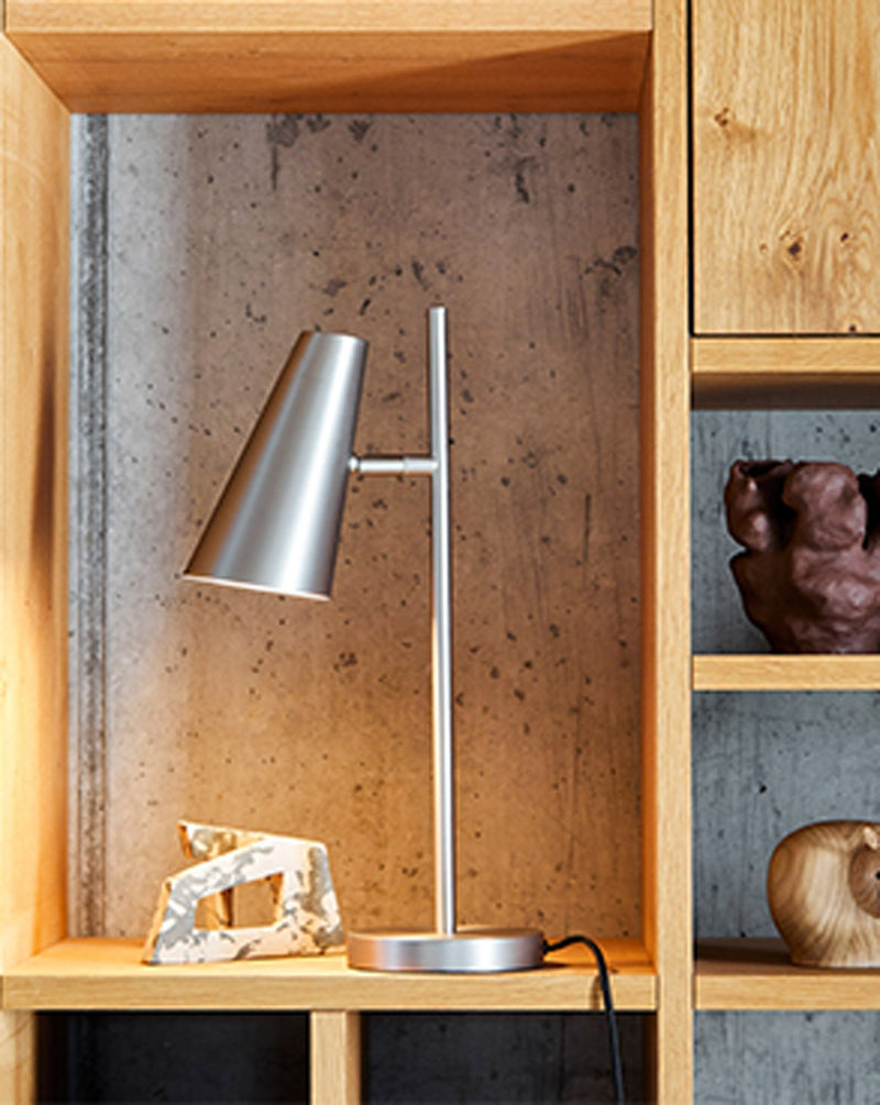 Cono Table Lamp - Woud - Lamps - Black - HORNE