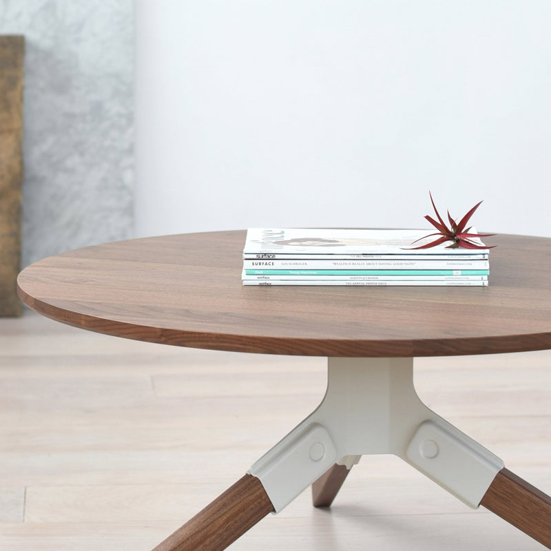 Conrad - Coffee Table - Misewell - Tables + Desks - Walnut/White - HORNE