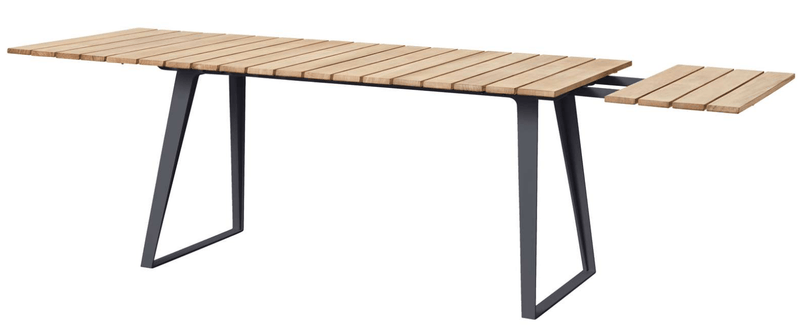 Copenhagen Dining Table With Extension - Cane Line - Outdoor Furniture - HORNE