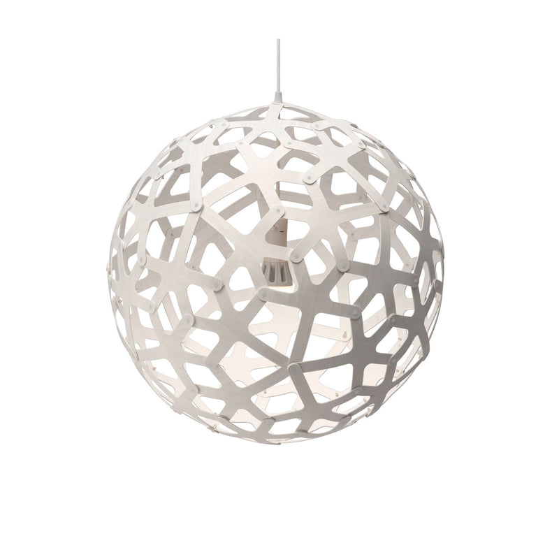 Coral Pendant - White