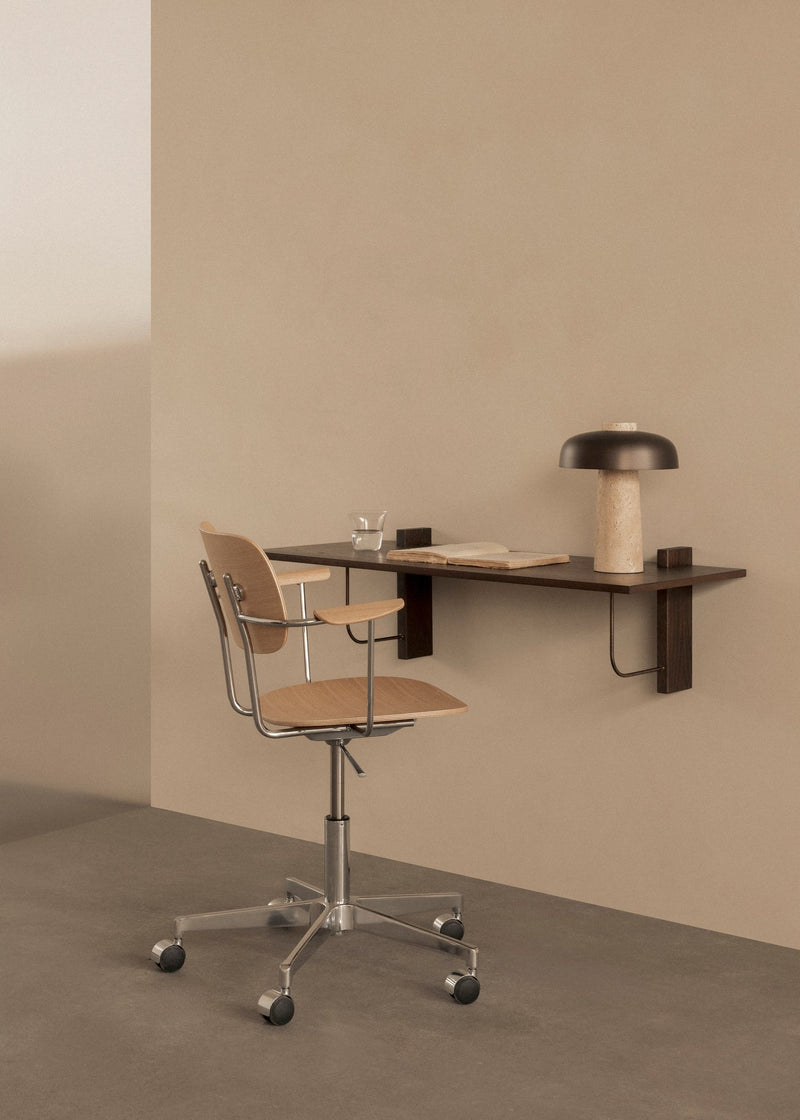 Corbel Desk - Audo Copenhagen - Desks - Dark Stained Oak - HORNE