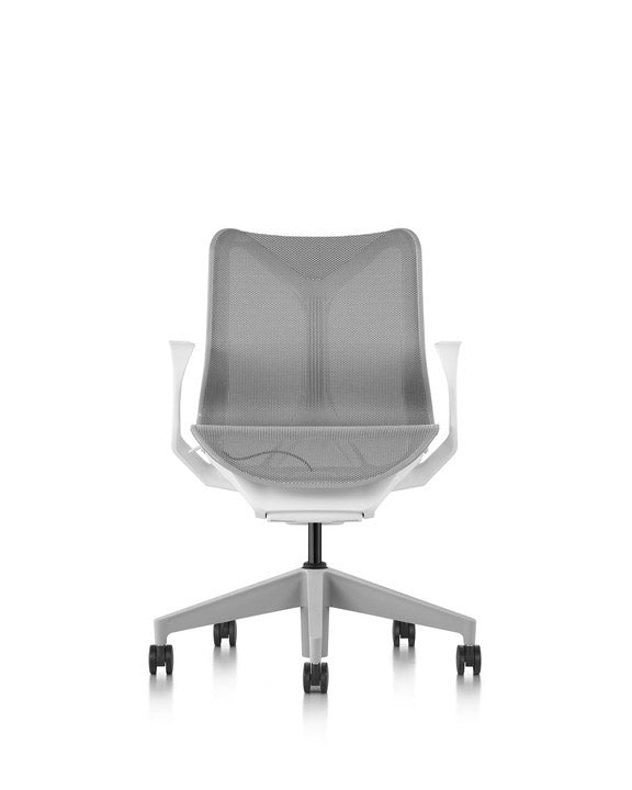 Cosm™ Chair - Low Back - Herman Miller® - Chairs - Fixed Arms - Graphite Frame/Chassis/Base - HORNE
