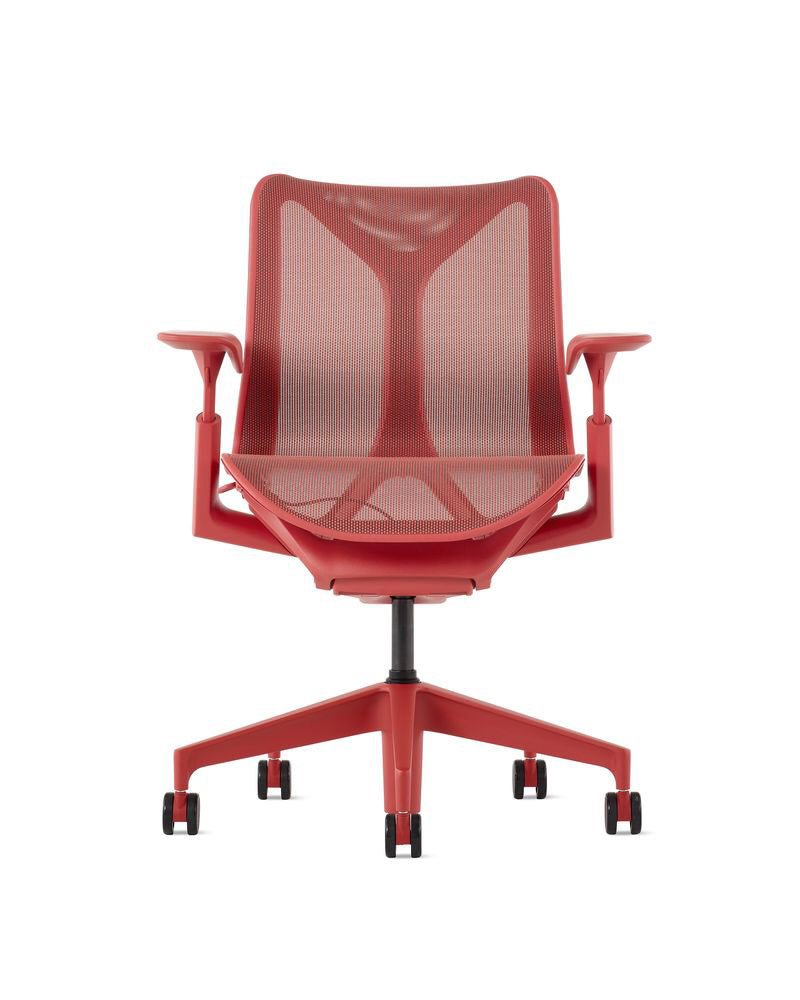 Cosm™ Chair - Low Back - Herman Miller® - Chairs - Fixed Arms - Graphite Frame/Chassis/Base - HORNE