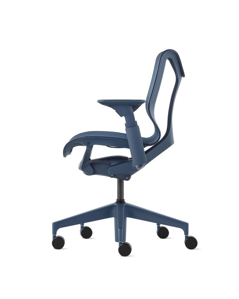 Cosm™ Chair - Low Back - Herman Miller® - Chairs - Fixed Arms - Graphite Frame/Chassis/Base - HORNE