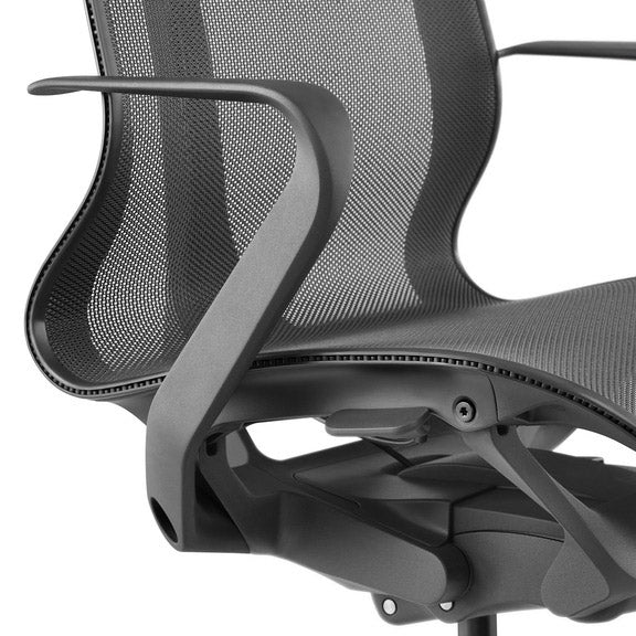 Cosm™ Chair - Mid Back - Herman Miller® - Chairs - Graphite Frame/Chassis/Base - HORNE