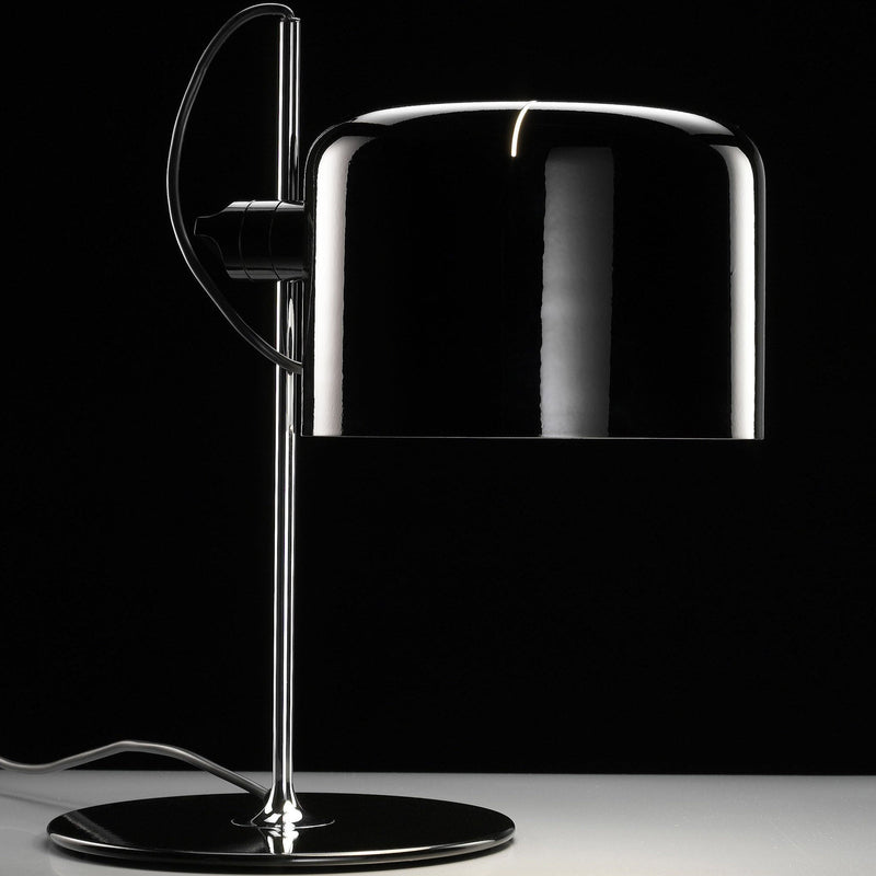 Coupé Table Lamp - Oluce - Table + Task - Black - HORNE