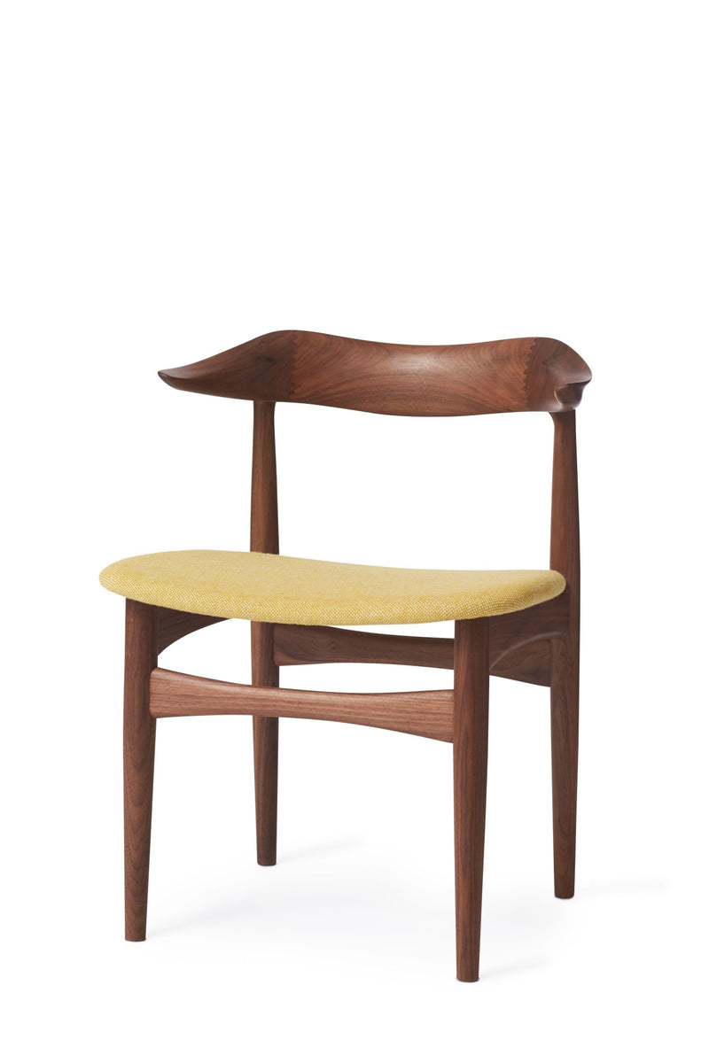 Cow Horn Dining Chair - Warm Nordic - Chairs - Hallingdal 116 - Walnut - HORNE