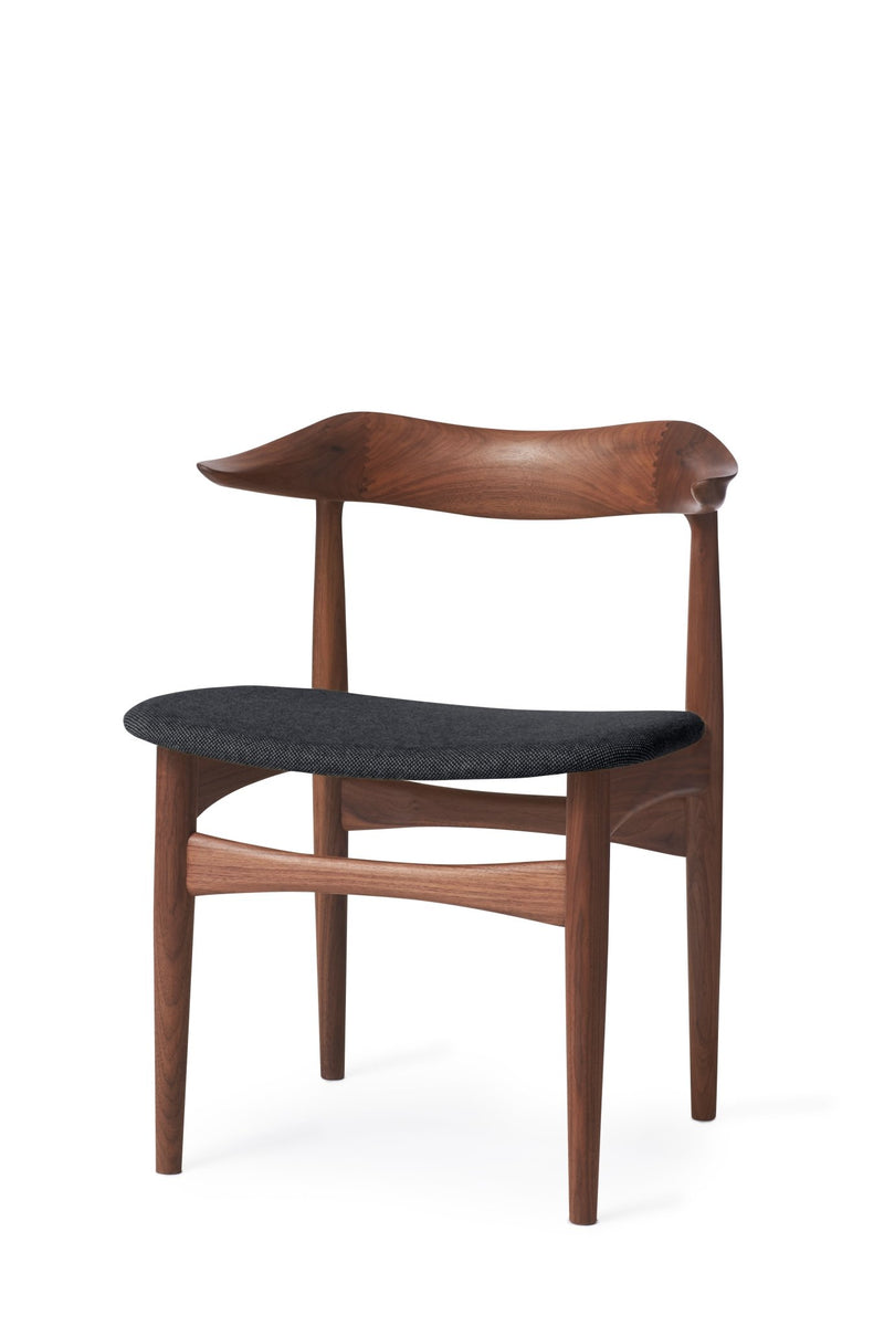 Cow Horn Dining Chair - Warm Nordic - Chairs - Hallingdal 116 - Walnut - HORNE