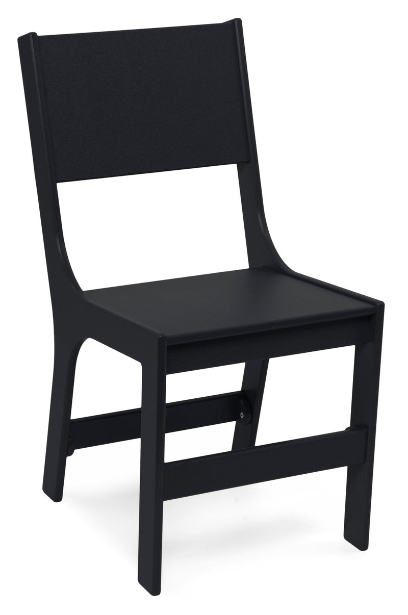 Cricket Dining Chair - Solid Back - Loll Designs - Outdoor Furniture - Black - HORNE