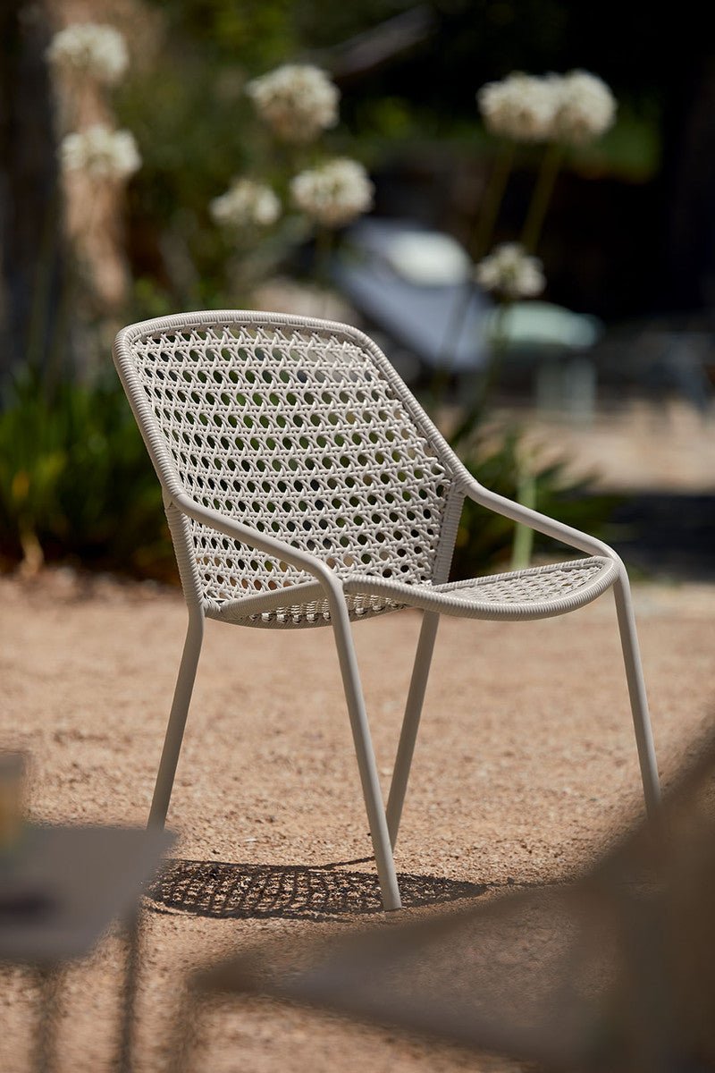 Croisette Armchair - Set of 2 - Fermob - Outdoor Furniture - Clay Grey - HORNE