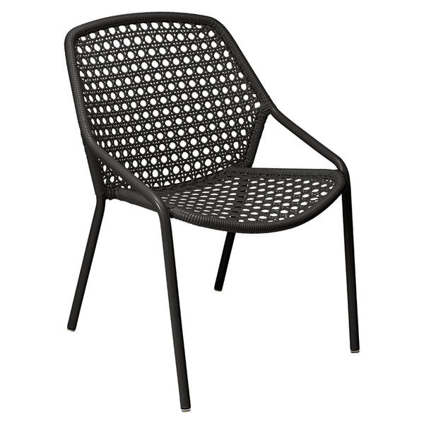 Croisette Armchair - Set of 4 - Fermob - Outdoor Furniture - Liquorice - HORNE