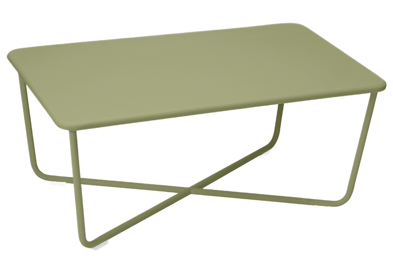 Croisette Low Table - Fermob - Outdoor Furniture - Honey Textured - HORNE