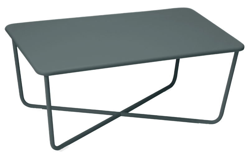 Croisette Low Table - Fermob - Outdoor Furniture - Honey Textured - HORNE