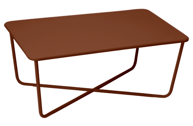 Croisette Low Table - Fermob - Outdoor Furniture - Honey Textured - HORNE