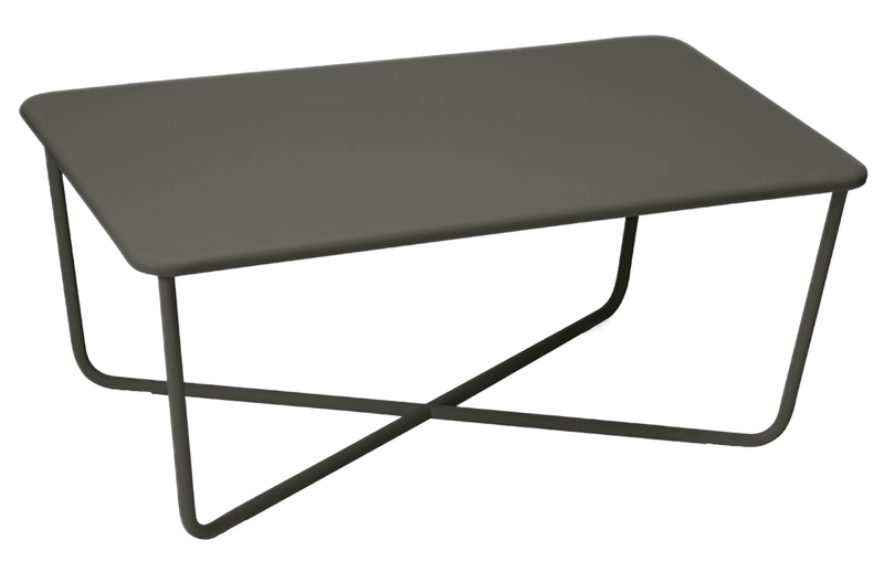 Croisette Low Table - Fermob - Outdoor Furniture - Honey Textured - HORNE