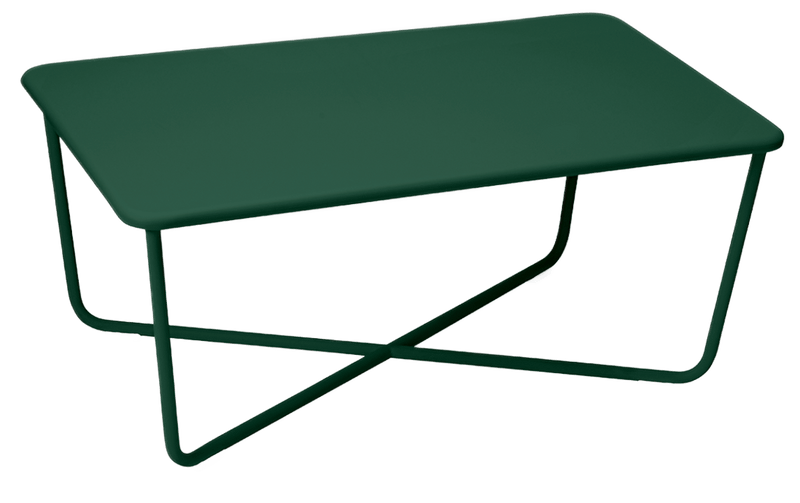 Croisette Low Table - Fermob - Outdoor Furniture - Honey Textured - HORNE