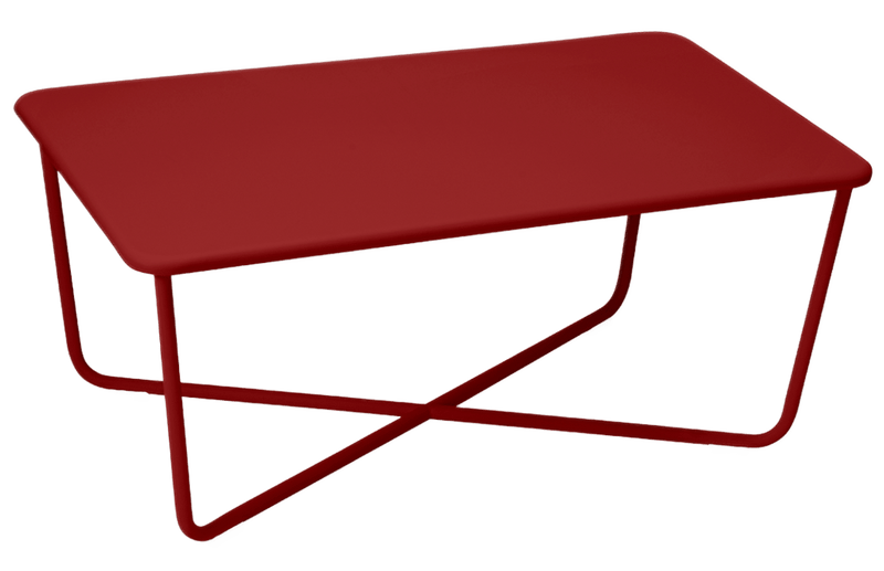 Croisette Low Table - Fermob - Outdoor Furniture - Honey Textured - HORNE