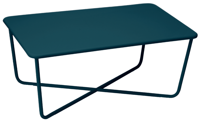 Croisette Low Table - Fermob - Outdoor Furniture - Honey Textured - HORNE