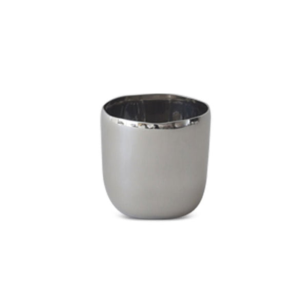 Cuadrado Petite Vessel in Stainless Steel - Tina Frey - Art + Objects - HORNE