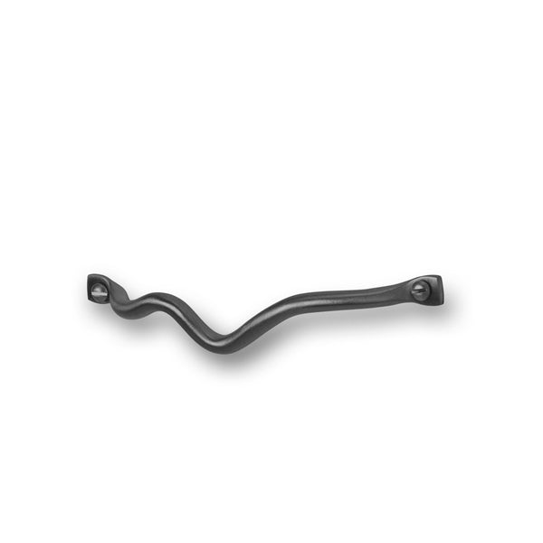 Curvature Handle - Ferm Living - Hangers & Hooks - Black Brass - HORNE