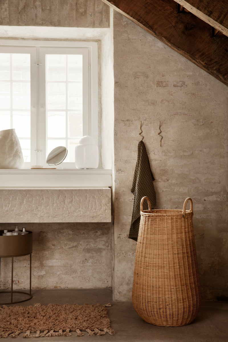 Curvature Hook - Ferm Living - Hangers & Hooks - Brass - HORNE