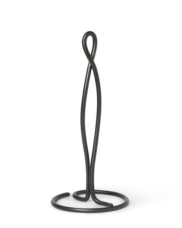 Curvature Paper Towel Holder - Ferm Living - Kitchen & Dining - Black Brass - HORNE