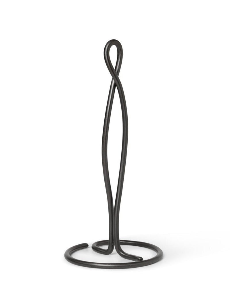 Curvature Paper Towel Holder - Ferm Living - Kitchen & Dining - Brass - HORNE