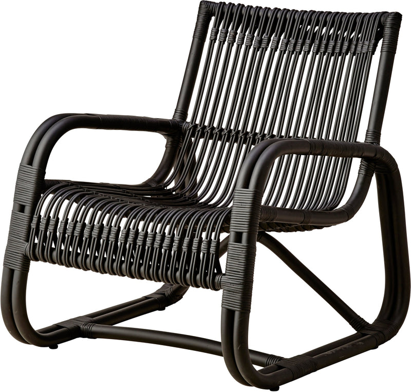 Curve Indoor Lounge Chair - Cane Line - Chairs - Black - HORNE