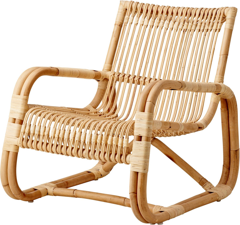 Curve Indoor Lounge Chair - Cane Line - Chairs - Black - HORNE