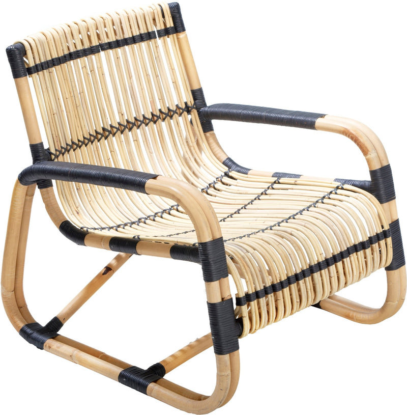Curve Indoor Lounge Chair - Cane Line - Chairs - Black - HORNE