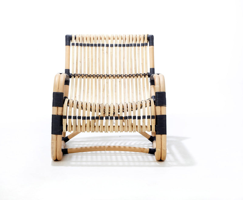 Curve Indoor Lounge Chair - Cane Line - Chairs - Black - HORNE