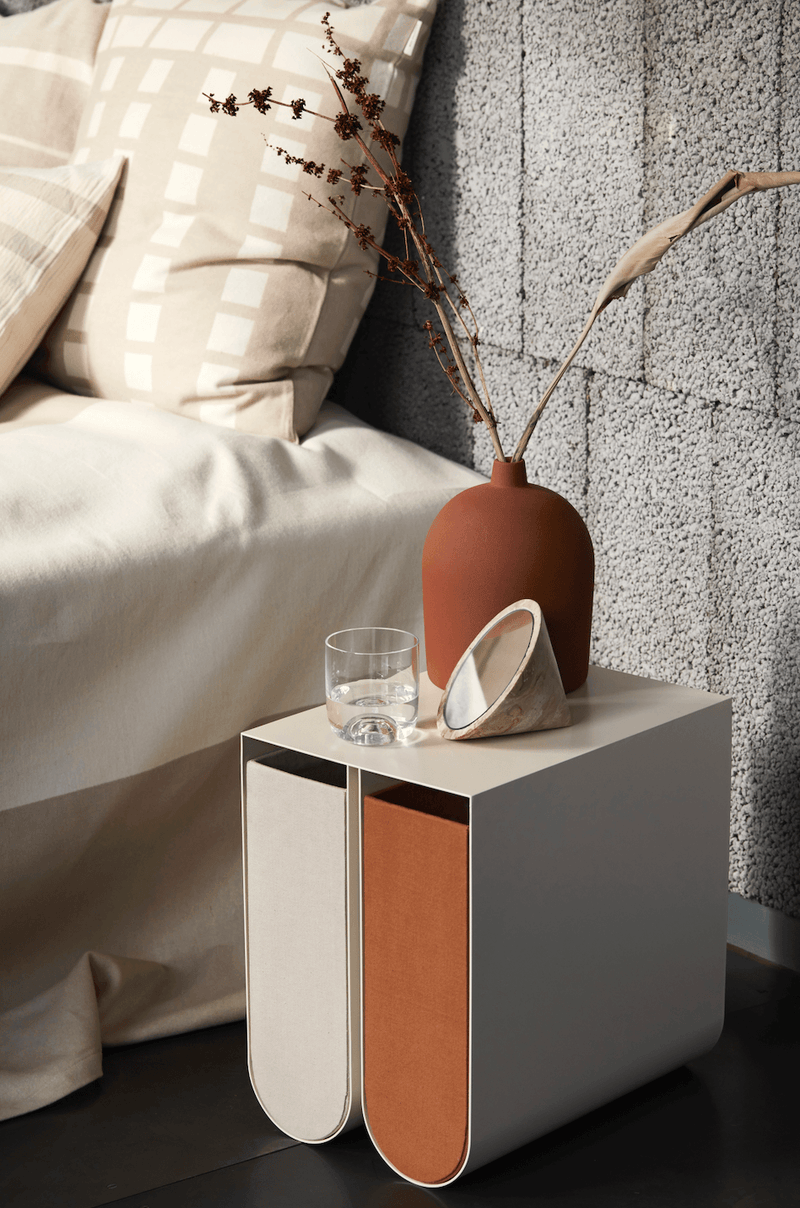 Curved Box - Kristina Dam - Storage + Organization - XX Small - Grey - HORNE