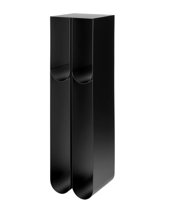 Curved Pedestal - Kristina Dam - Shelving - Black - HORNE