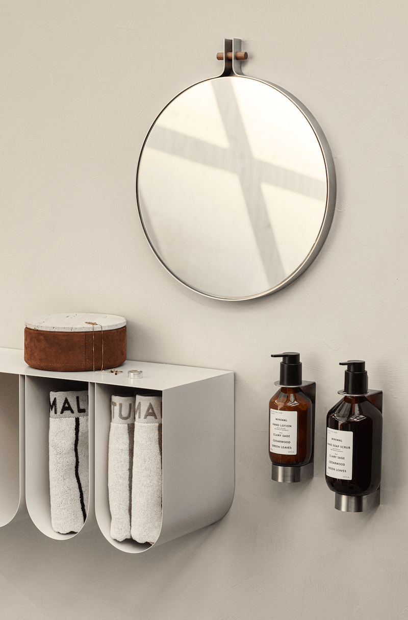 Curved Wall Shelf - Kristina Dam - Shelving - Beige - HORNE