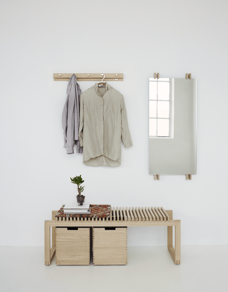 Cutter Mirror - Skagerak by Fritz Hansen - Mirrors - Oak - HORNE