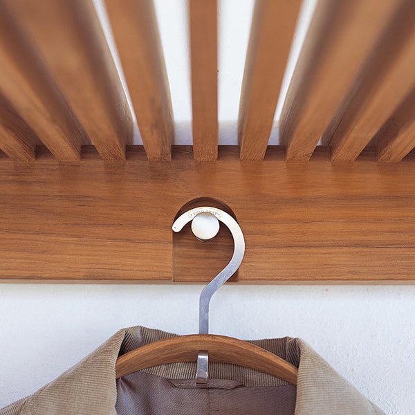 Cutter Wardrobe - Teak - Skagerak by Fritz Hansen - Coat + Key Racks - HORNE