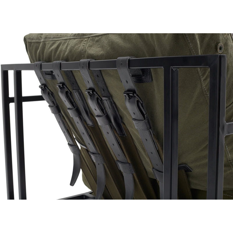 Inheritance Armchair - Military Canvas