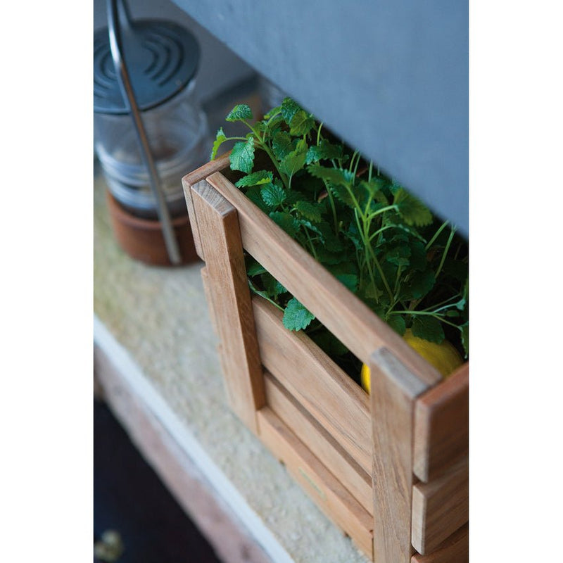 Dania Teak Beer Crate