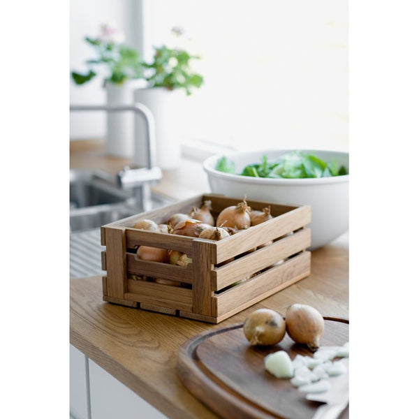 Dania Teak Onion Crate