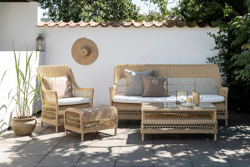 Dawn Foot Stool - Exterior - Sika Design - Outdoor Furniture - Antique - HORNE