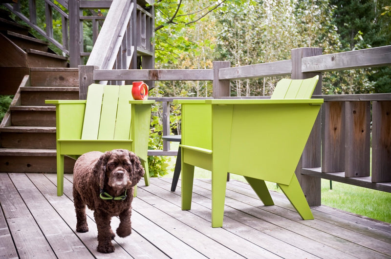 Deck Chair - Loll Designs - Outdoor Furniture - Black - HORNE