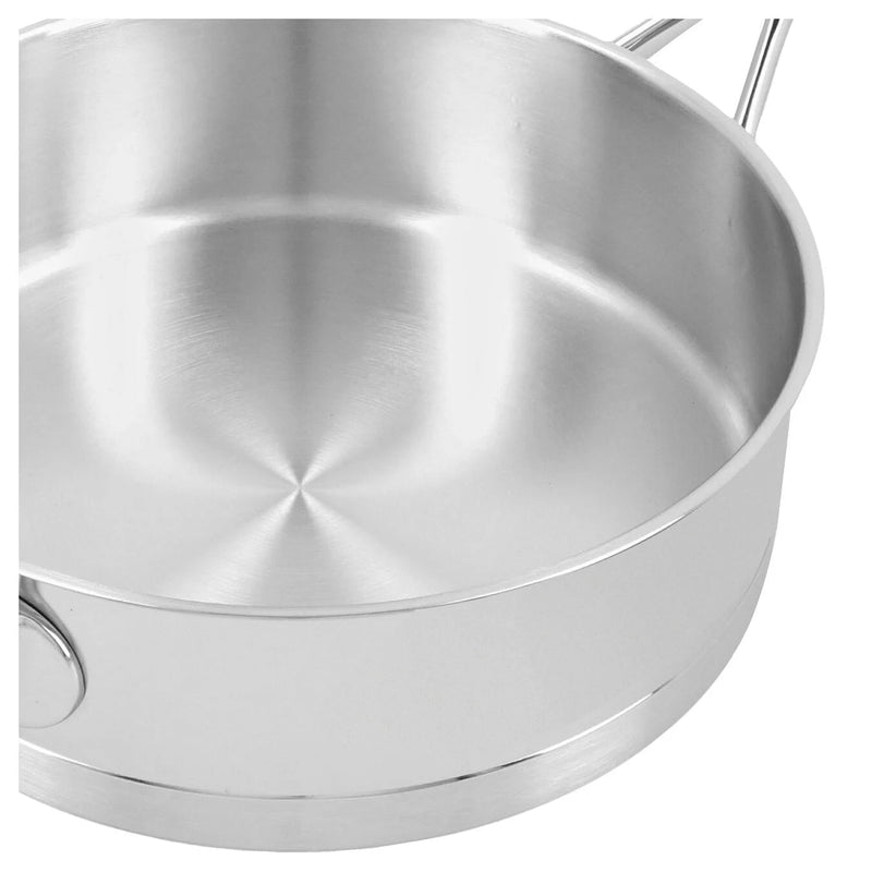 Demeyere Atlantis Saute Pan with Helper Handle and Lid - Demeyere - Cookware - 3 Quart - HORNE