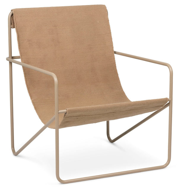 Desert Lounge Chair, Cashmere Frame - Set of 2 - Ferm Living - Chairs - Soil - Soil - HORNE