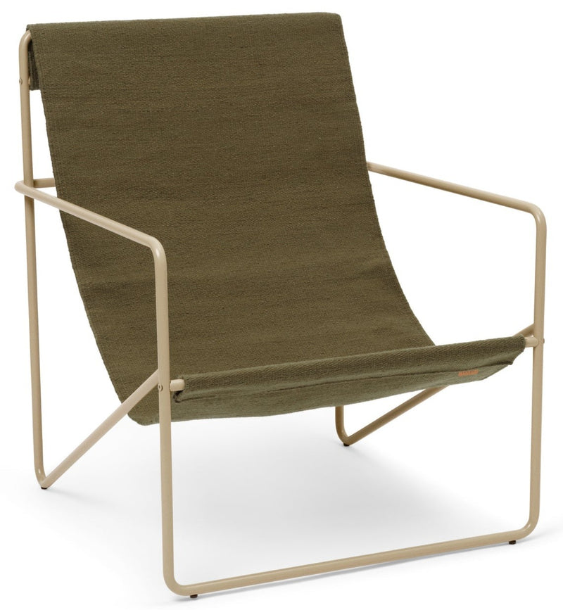 Desert Lounge Chair, Cashmere Frame - Set of 2 - Ferm Living - Chairs - Soil - Soil - HORNE