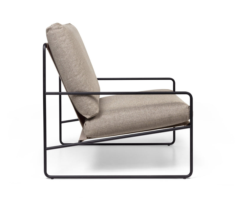 Desert Sofa 1 - Seater - Ferm Living - Sofas - Black/ Chocolate - HORNE