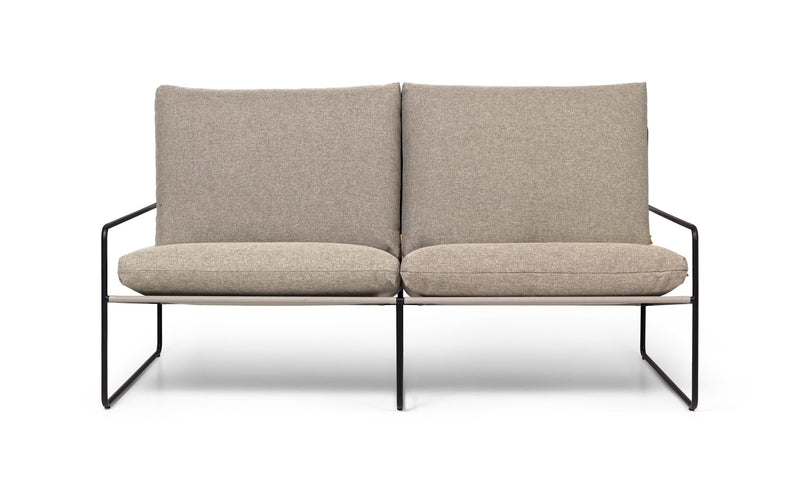 Desert Sofa 2 - Seater - Ferm Living - Sofas - Black/ Chocolate - HORNE